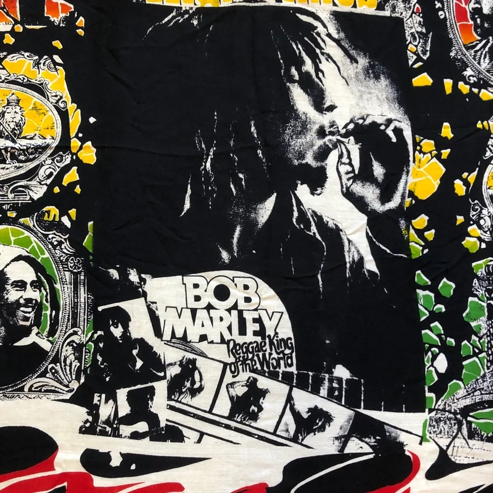 Bob Marley High Times Reggae King Of The World Wall Art/Scarf